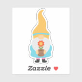 Lente Zomer Tuinkabouter Die Cut Sticker Decal (Vel)