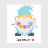 Lente Zomer Tuinkabouter Die Cut Sticker Decal (Vel)