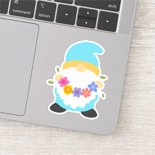 Lente Zomer Tuinkabouter Uitknip Sticker Decal