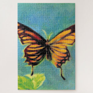 Lente zomer vlinder - puzzel
