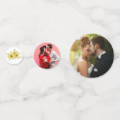 Lente Zonnebloem Bruidstafel Decoratie Confetti (Voorkanten)