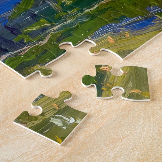 Lente Zonsondergang, Algonquin Park | Tom Thomson  Legpuzzel (Zijkant)