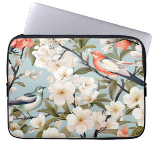 lentebloeiende boom laptop sleeve