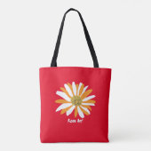 Lentebloeiende veldslag - Tote bags - Draagtas (Achterkant)