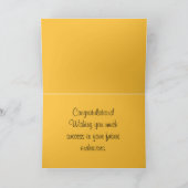 Lentebloem Afrikaanse Margriet Close-Up Foto Sjabl Kaart (Binnen)