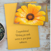 Lentebloem Afrikaanse Margriet Close-Up Foto Sjabl Kaart