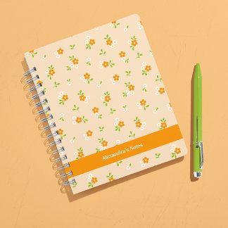 Lentebloem Madeliefjes Boeketten Persoonlijk Notitieboek