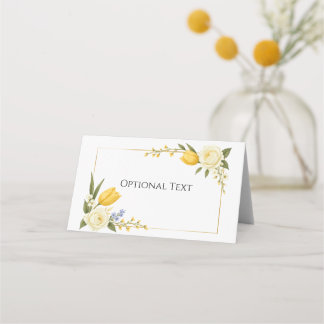 Lentebloem Place Card