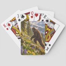 Lentebloemen Bigfoot Speelkaarten