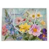  lentebloemen groot cadeauzakje (Voorkant)