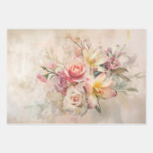 lentebloemen Moederdag Inpakpapier Vel (Voorkant 2)