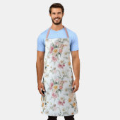 Lentebloemen Tulpen Schort (Gedragen)