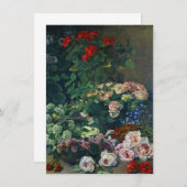 Lentebloemen van Monet Kaart (Voorkant / Achterkant)