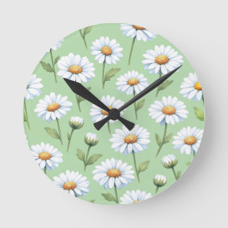Lentebloemenpatroon Ronde Klok