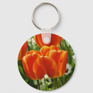 Lentebloementuin Sleutelhanger