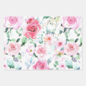 Lentebloemenweide Bloementuin Begroeiing Inpakpapier Vel (Voorkant 2)