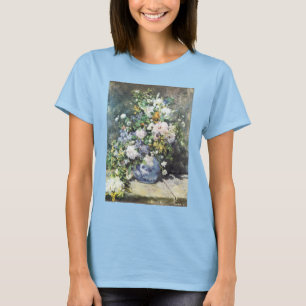Lentebloemstuk door Pierre Renoir, Vintage Bloemen T-shirt