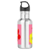 Lentebloemstuk Waterfles (Achterkant)