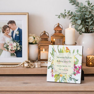 Lentebos bruidsboeket narcissen   fotoplaat