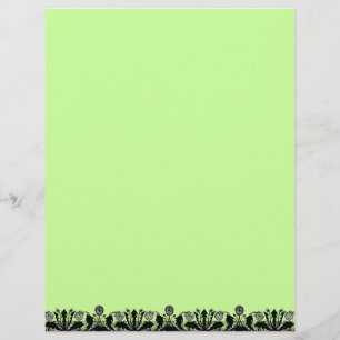 Lentedandelion Border Recycled Letterhead Paper