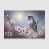 Lentedecoupeerwerk dansende nectar tissuepapier (Voorkant)