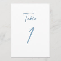 Lentefantasie Tafelkaartjes