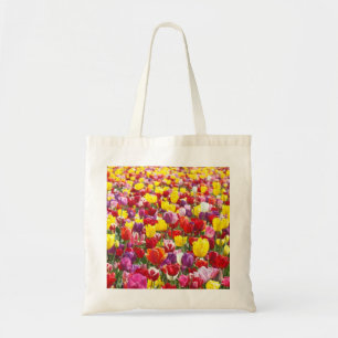 Lentefestival Tote Tassen Canvas Tulp Bloemen