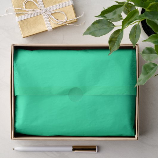 Lentegroen verloop tissuepapier (Geschenk)