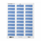 lentehemel etiket (Full Sheet)