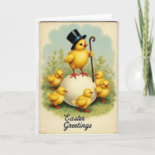 Lentekaart met vogelfeest kaart