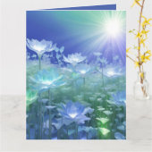 Lentekalme Kaart (Gele Bloem)