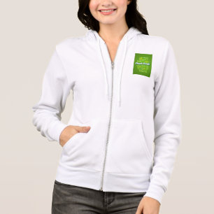 Lentekans Woordwolk Typografie Schoolvakantie Hoodie