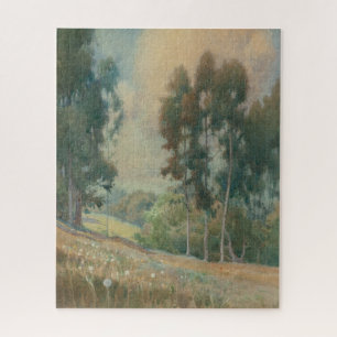 Lentelandschap (1911) Serene Waterverf Legpuzzel