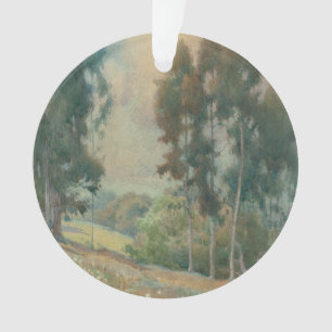 Lentelandschap (1911) Serene Waterverf Ornament