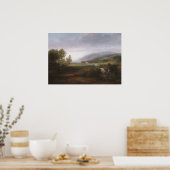 Lentelandschap door Thomas Doughty - Poster (Keuken)