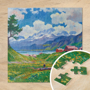 lentelandschap Giovanni Giacometti Legpuzzel
