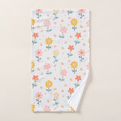 Lentemadeliefjes bad handdoek (Handdoek)