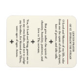 Lenten Prayer van St. Ephraim de Syrische Magneet (Horizontaal)