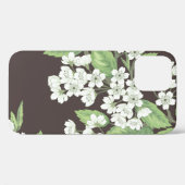 Lentepatroon, groene takken naadloos. Case-Mate iPhone case (Achterkant (horizontaal))