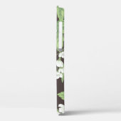 Lentepatroon, groene takken naadloos. Case-Mate iPhone case (Achterkant / Links)