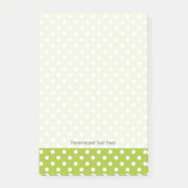 Lentepatroon met witte haarpunten post-it® notes (Voorkant)