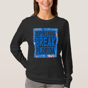 Lentereces eindexamenklas studentenschoolreis bloe t-shirt