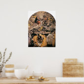 L'Enterrement du Comte d'Orgaz door El Greco Poster (Keuken)