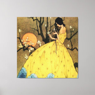 “Lente's belofte” door Marjorie Miller Canvas Afdruk