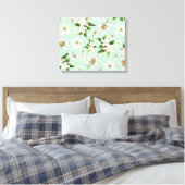 lentesbloem canvas afdruk (Insitu (Slaapkamer))