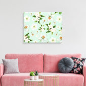 lentesbloem canvas afdruk (Insitu (Woonkamer))