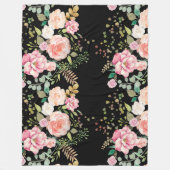 lentesbloem fleece deken (Voorkant)