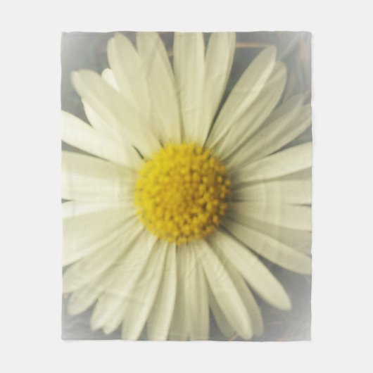 lentesbloem fleece deken (Voorkant)