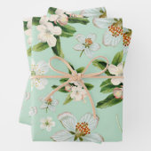  lentesbloem inpakpapier vel (In situ)