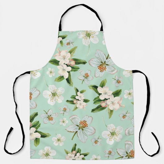  lentesbloem schort (Voorkant)